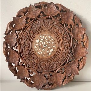 SOLD - Vintage Wood Decor Piece